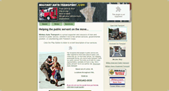 Desktop Screenshot of militaryautotransport.com